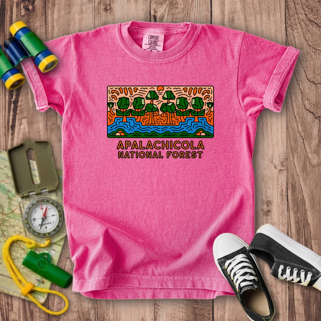 Apalachicola National Forest Kids Cotton T-Shirt