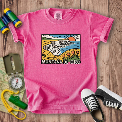 Montana de Oro State Park Kids Cotton T-Shirt