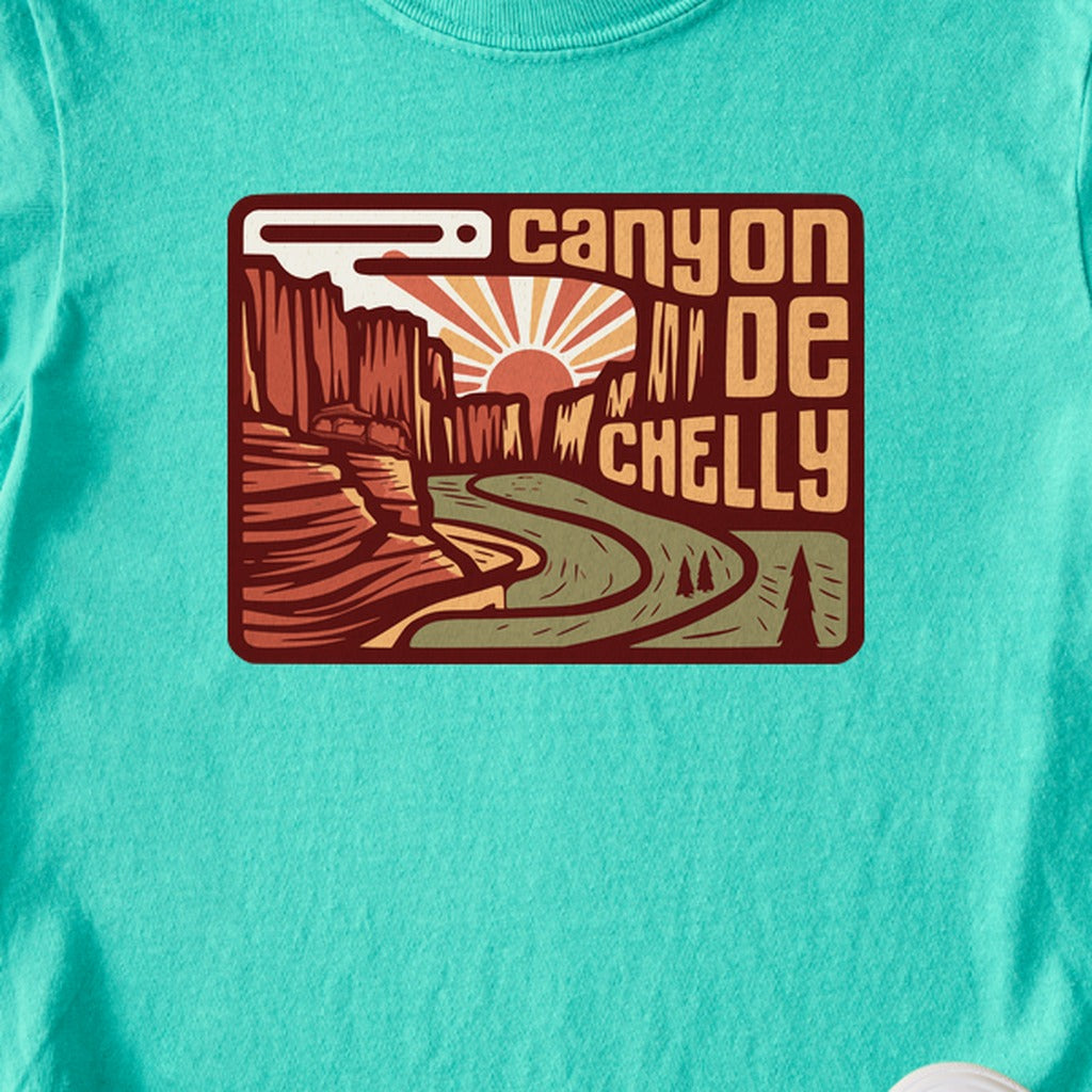 Canyon de Chelly National Monument Kids Cotton T-Shirt