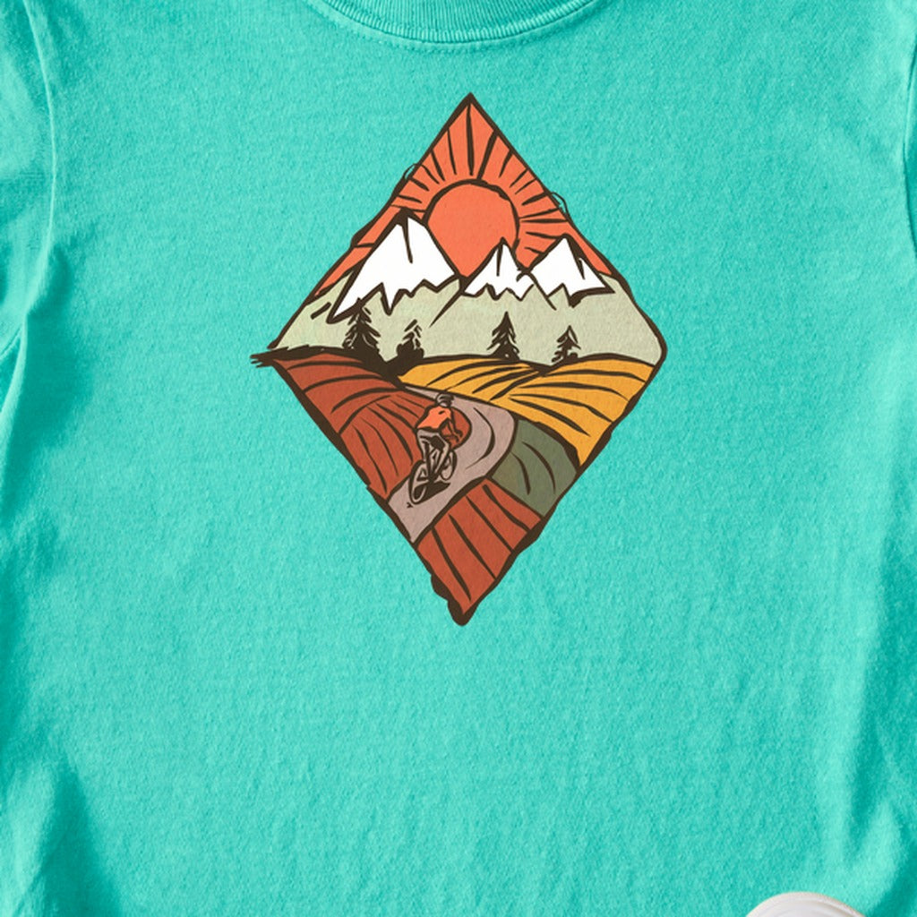 Pedal to the Peaks Kids Cotton T-Shirt