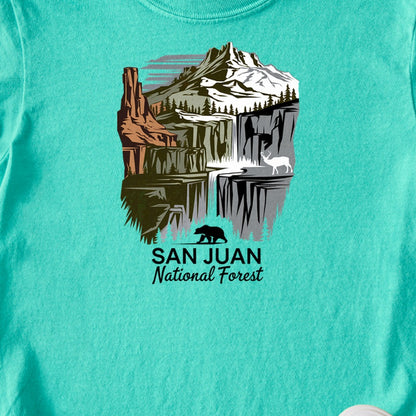 San Juan National Forest Kids Cotton T-Shirt