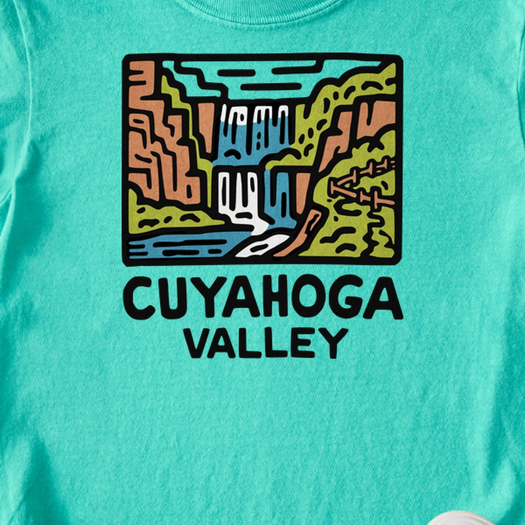 Cuyahoga Valley National Park Kids Cotton T-Shirt