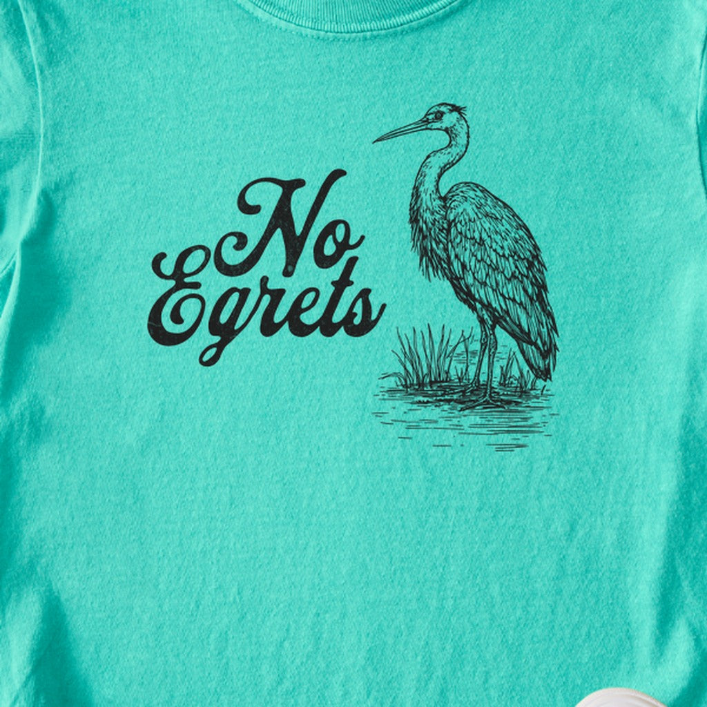 No Egrets Kids Cotton T-Shirt