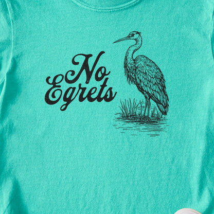 No Egrets Kids Cotton T-Shirt