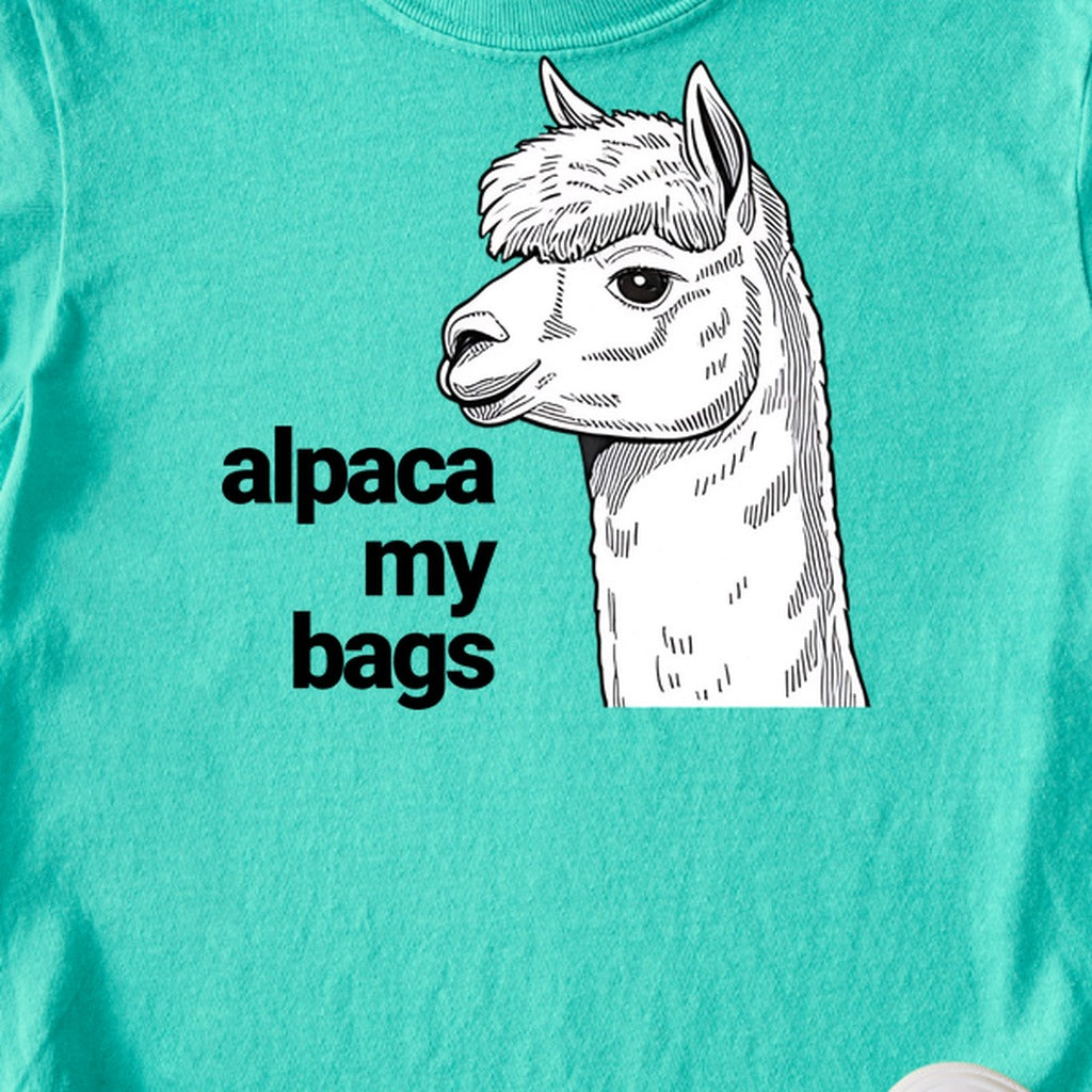 Alpaca My Bags Kids Cotton T-Shirt