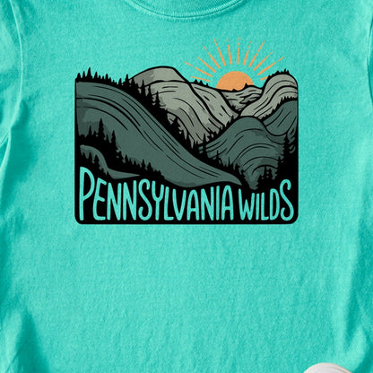 Pennsylvania Wilds Kids Cotton T-Shirt