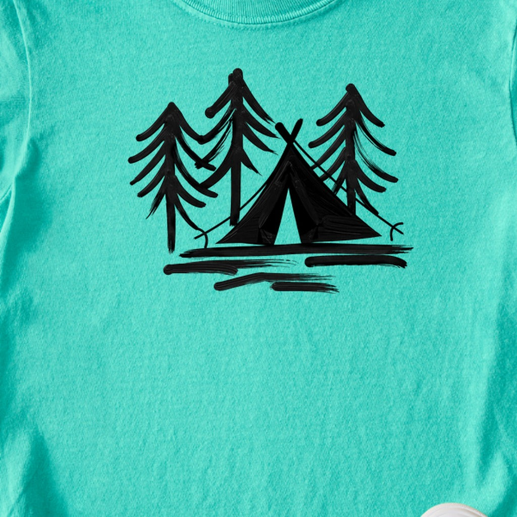 Painted Camp Kids Cotton T-Shirt