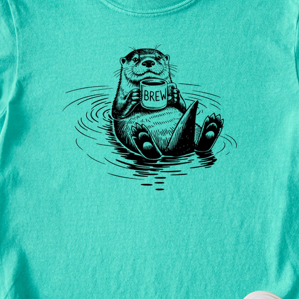 The Hoptimist Otter Kids Cotton T-Shirt