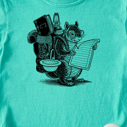 The Packademic Squirrel Kids Cotton T-Shirt