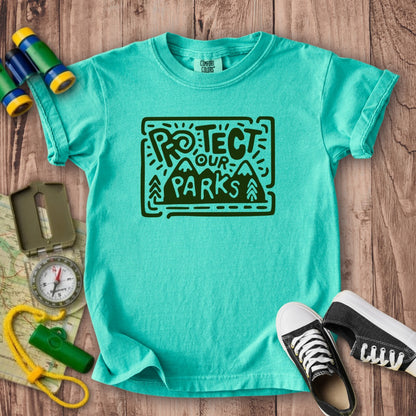Protect Our Parks Kids Cotton T-Shirt