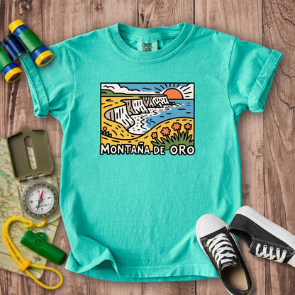 Montana de Oro State Park Kids Cotton T-Shirt