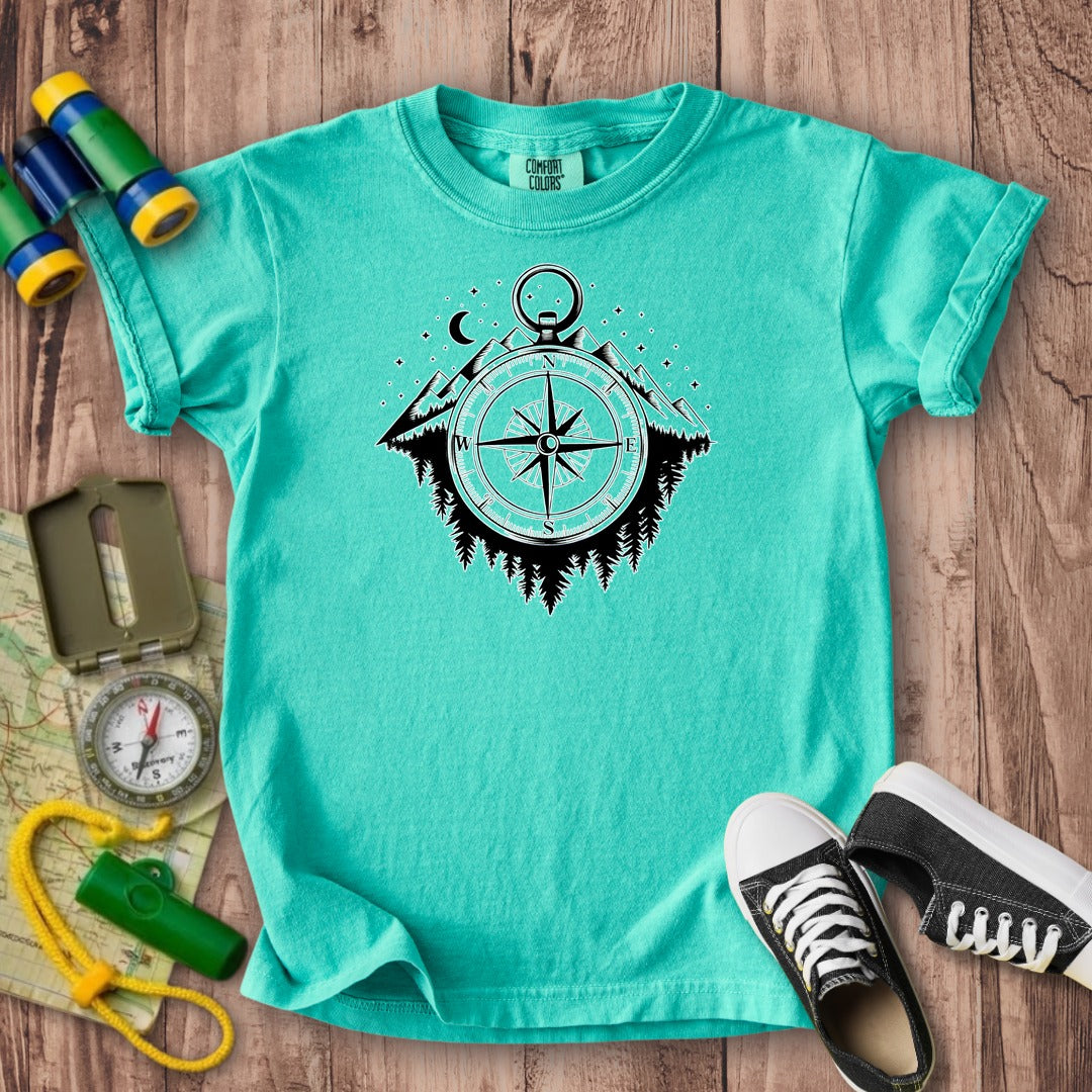 Navigate the Mountains Kids Cotton T-Shirt