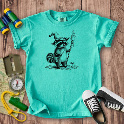 The S'morecerer Raccoon Kids Cotton T-Shirt