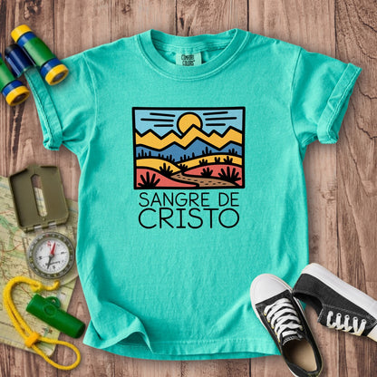 Sangre De Cristo Mountains Kids Cotton T-Shirt