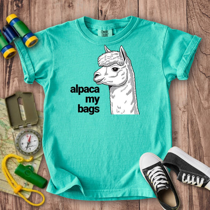 Alpaca My Bags Kids Cotton T-Shirt