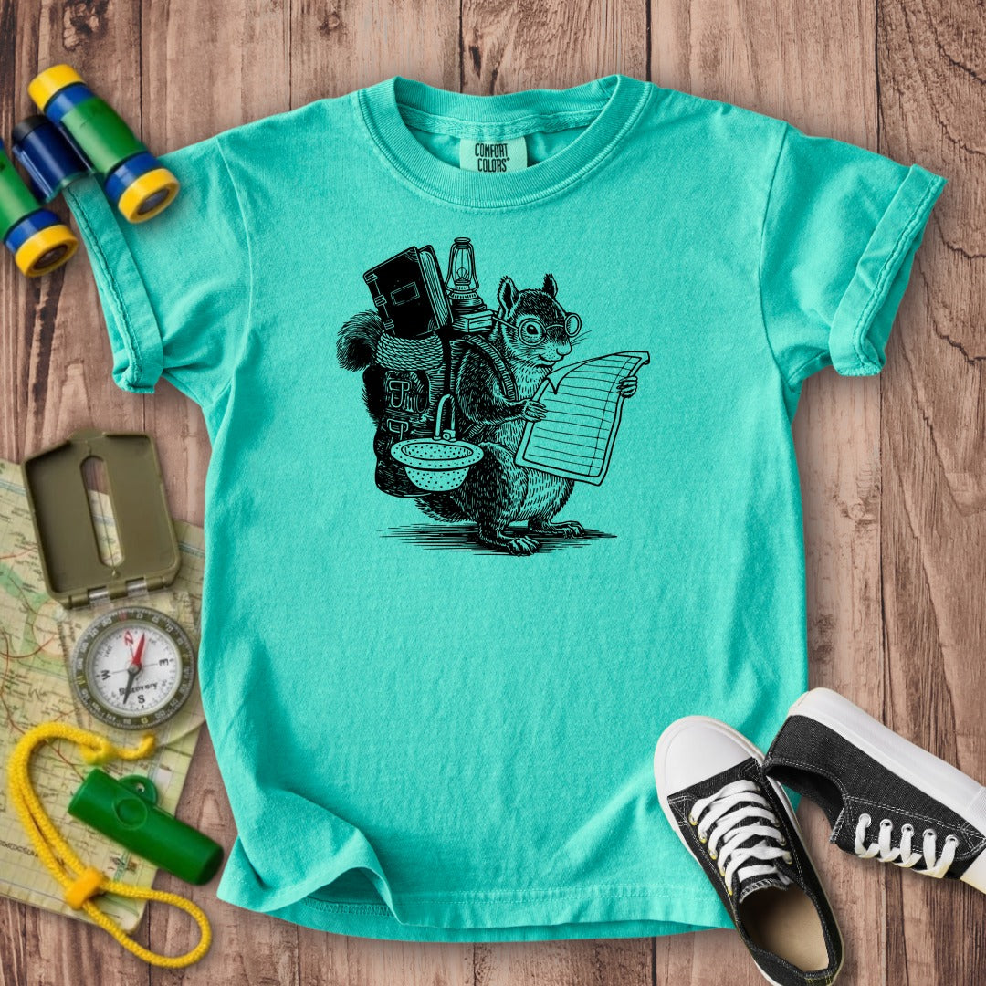The Packademic Squirrel Kids Cotton T-Shirt