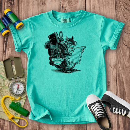 The Packademic Squirrel Kids Cotton T-Shirt