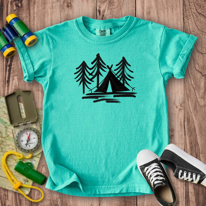 Painted Camp Kids Cotton T-Shirt