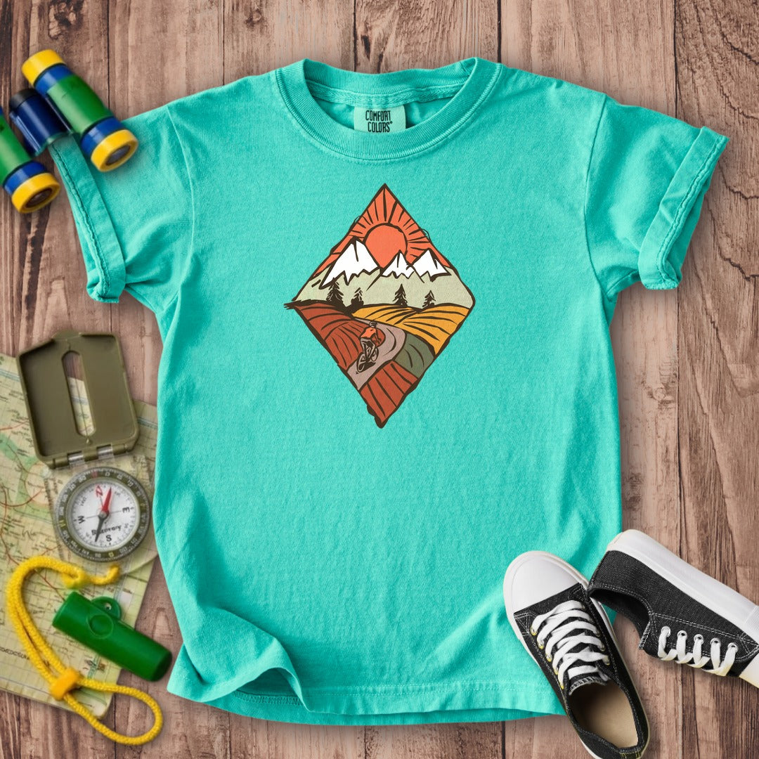 Pedal to the Peaks Kids Cotton T-Shirt