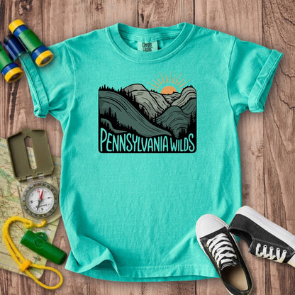 Pennsylvania Wilds Kids Cotton T-Shirt