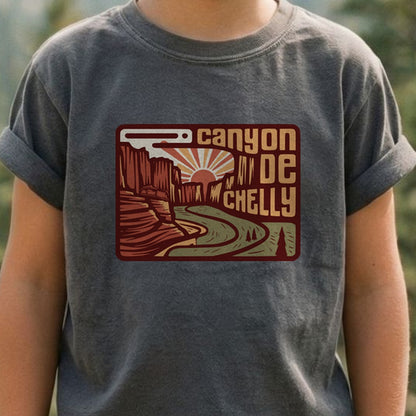 Canyon de Chelly National Monument Kids Cotton T-Shirt