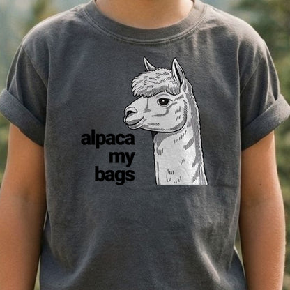 Alpaca My Bags Kids Cotton T-Shirt