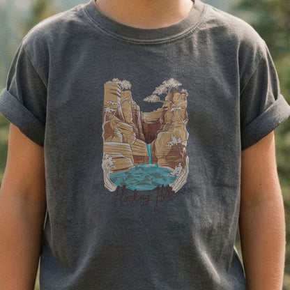 Hocking Hills State Park Kids Cotton T-Shirt