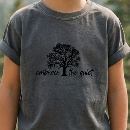 Embrace the Quiet Kids Cotton T-Shirt