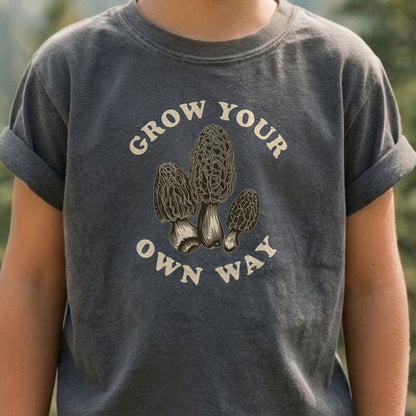 Grow Your Own Way Kids Cotton T-Shirt