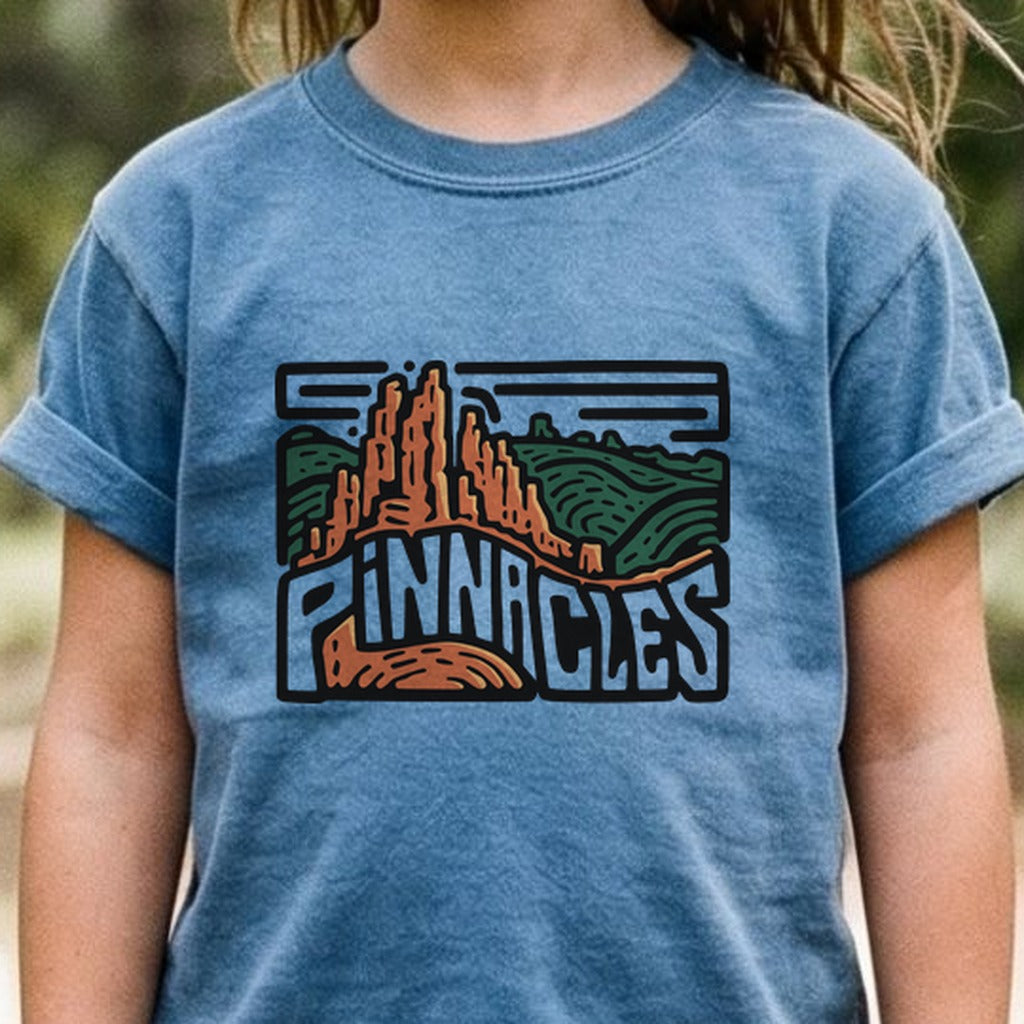Pinnacles National Park Kids Cotton T-Shirt