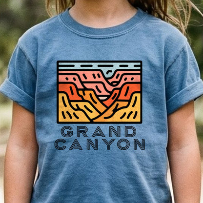 Grand Canyon National Park Kids Cotton T-Shirt