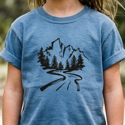 Mountain Bound Kids Cotton T-Shirt