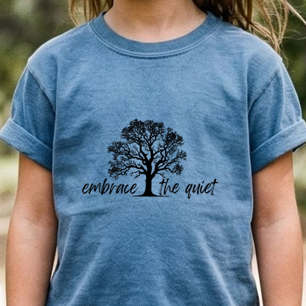 Embrace the Quiet Kids Cotton T-Shirt