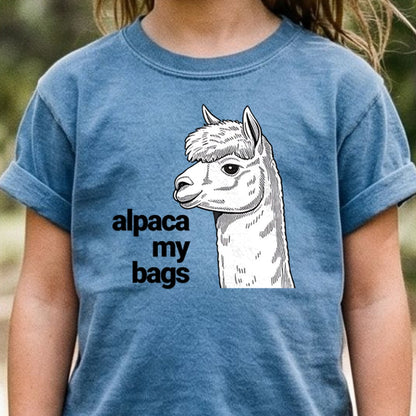 Alpaca My Bags Kids Cotton T-Shirt