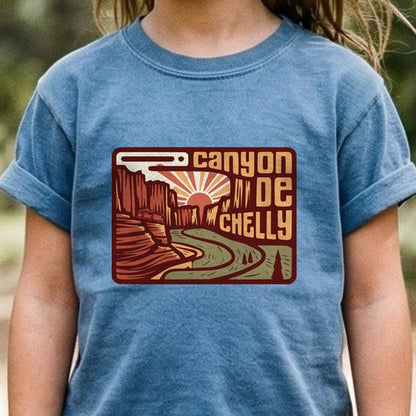 Canyon de Chelly National Monument Kids Cotton T-Shirt