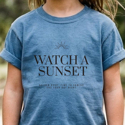 End Your Day Right Kids Cotton T-Shirt