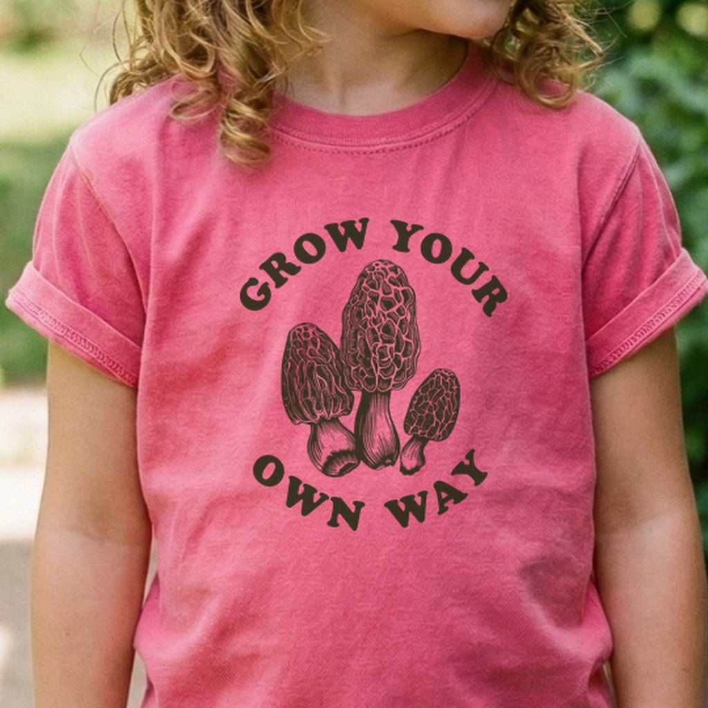 Grow Your Own Way Kids Cotton T-Shirt