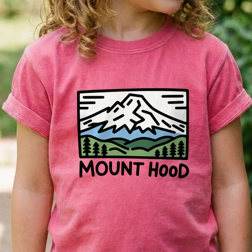 Mount Hood Kids Cotton T-Shirt