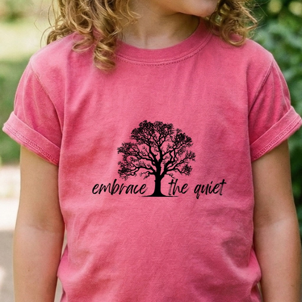 Embrace the Quiet Kids Cotton T-Shirt