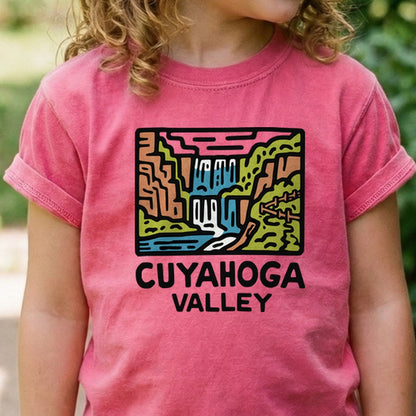 Cuyahoga Valley National Park Kids Cotton T-Shirt