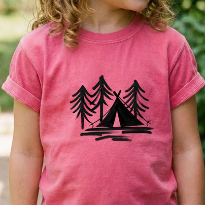 Painted Camp Kids Cotton T-Shirt
