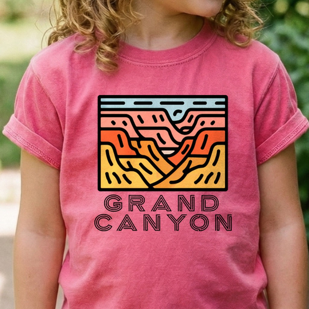 Grand Canyon National Park Kids Cotton T-Shirt