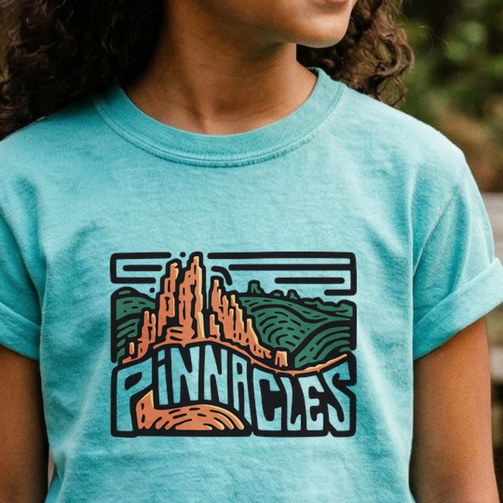 Pinnacles National Park Kids Cotton T-Shirt