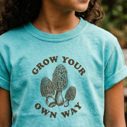 Grow Your Own Way Kids Cotton T-Shirt