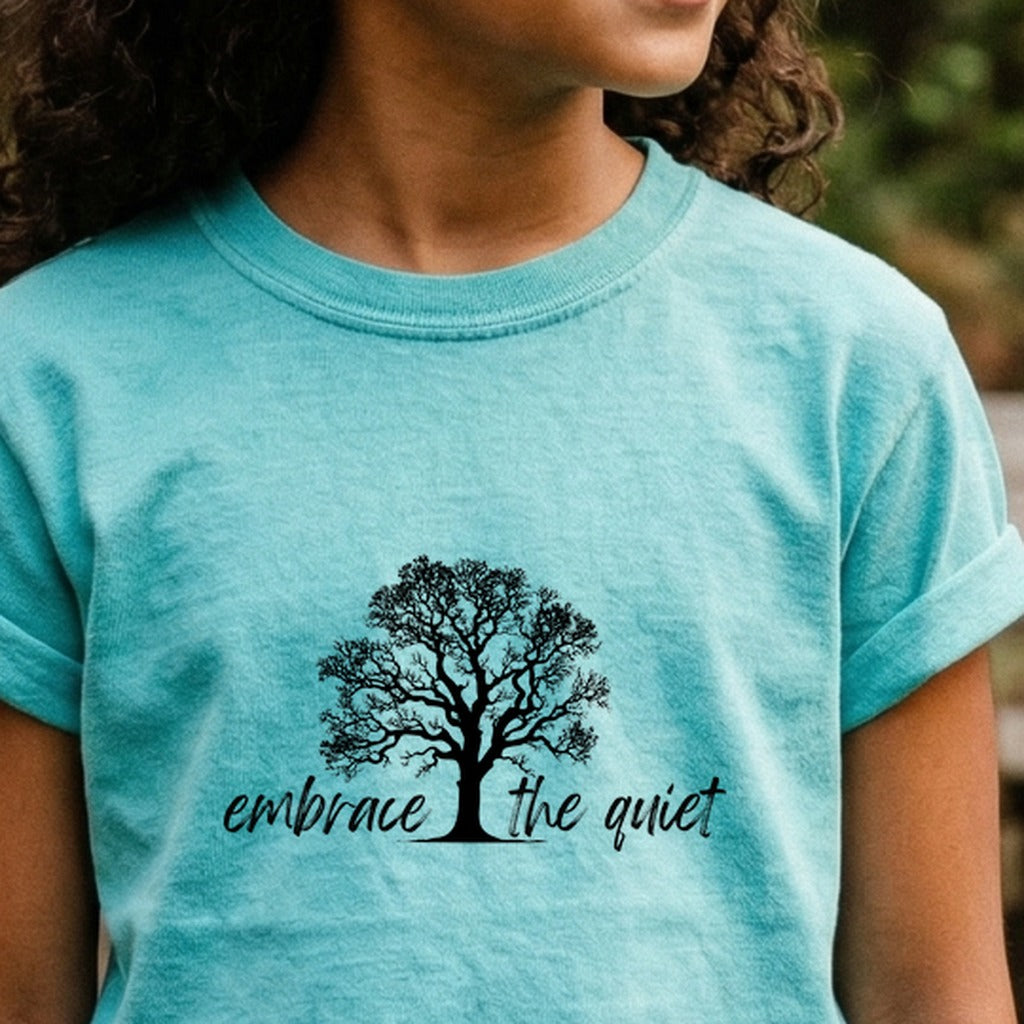 Embrace the Quiet Kids Cotton T-Shirt