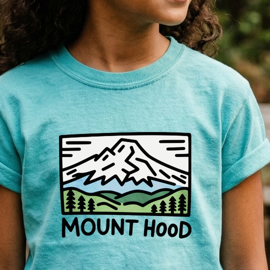 Mount Hood Kids Cotton T-Shirt