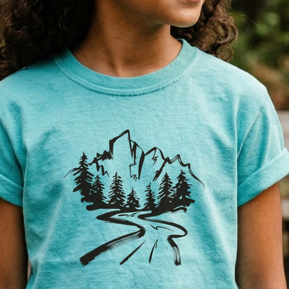 Mountain Bound Kids Cotton T-Shirt
