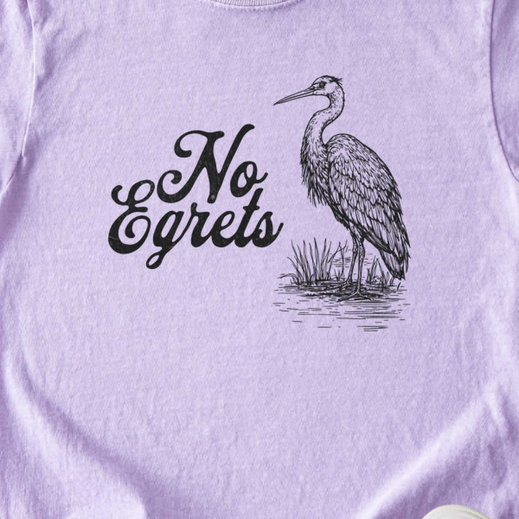 No Egrets Kids Cotton T-Shirt