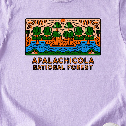 Apalachicola National Forest Kids Cotton T-Shirt