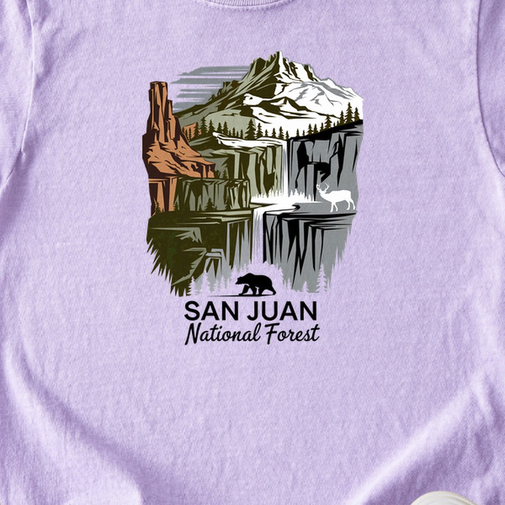 San Juan National Forest Kids Cotton T-Shirt